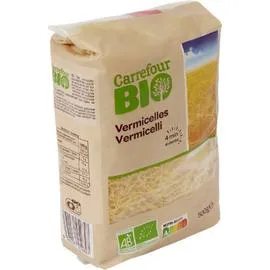 CARREFOUR BIO Pâtes bio vermicelles 500g
