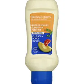 MONOPRIX Mayonnaise légère à la moutarde de Dijon 455g