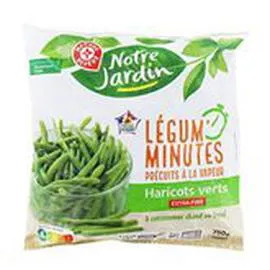  Haricots verts Notre Jardin cuits 750g