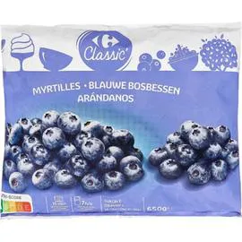 CARREFOUR CLASSIC' Myrtilles 650g
