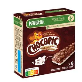 NESTLÉ, CHOCAPIC Barres de céréales au chocolat 150g
