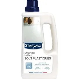 STARWAX Entretien Brillant 2 En 1 Sols Plastiques 1l