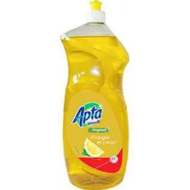 APTA Liquide vaisselle dégraissant Original vinaigre et citron 1,5l