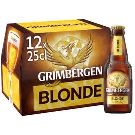 GRIMBERGEN Bière d'Abbaye Blonde 12x25cl