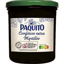 PAQUITO Confiture extra myrtilles 370g