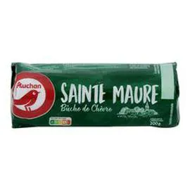 AUCHAN Bûche de chèvre Sainte-Maure 200g