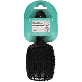 MONOPRIX Brosse noire pneumatique carré l'unité