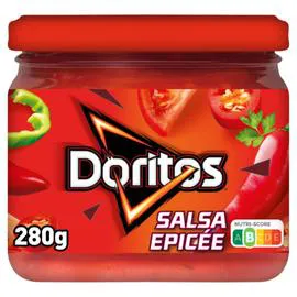 DORITOS Sauce apéritif pour tortilla goût salsa épicée 280g