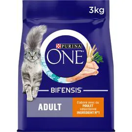 PURINA, ONE Croquettes pour chat Adulte/poulet 3kg