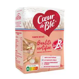 LA CIE DES FARINES Farine de blé label rouge T65 1kg
