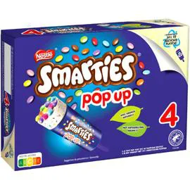 NESTLÉ, SMARTIES Glace pop up 208g