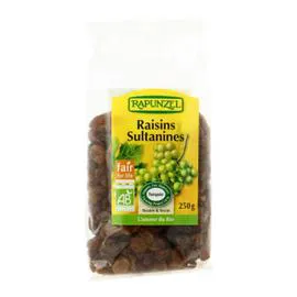 RAPUNZEL Rapunzel Raisins Sultanines Bio 250g