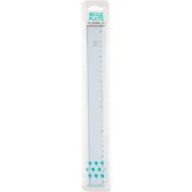 MONOPRIX MAISON Règle plate 30cm incassable l'unité