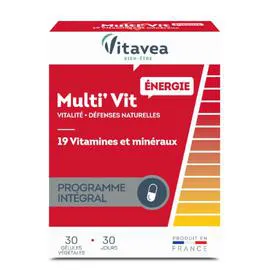 VITAVEA Complément alimentaire 19 Vitamines & Minéraux x30