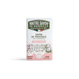 MAÎTRE SAVON DE MARSEILLE Maître savon de Marseille savon de Provence extra doux lait de chèvre 100g
