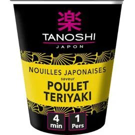 TANOSHI Nouilles instantanée poulet Teriyaki 65g