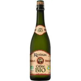 KERISAC Cidre bouché breton brut bio 2,5% 75cl
