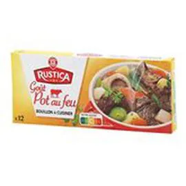 MARQUE REPÈRE, RUSTICA Bouillon Pot au feu Cubes 12x10g