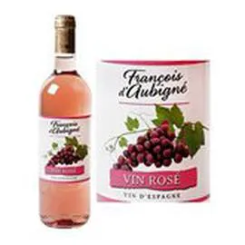  Vin d'Espagne rosé François d'Aubigné 75cl
