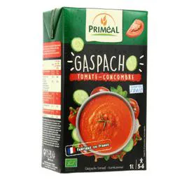 PRIMEAL Gaspacho Tomates-Concombres Bio l'unité