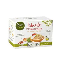 JEAN MARTIN Taboulé bio méditerranéen 480g
