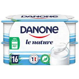DANONE Yaourt nature 16x125g