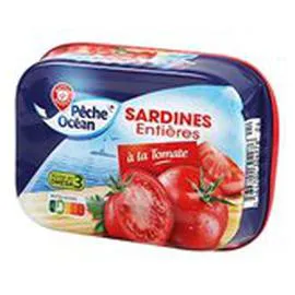 MARQUE REPÈRE, PÊCHE OCÉAN Sardines tomate 135g