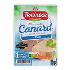 MARQUE REPÈRE, TRADILÈGE Mousse de canard 180g