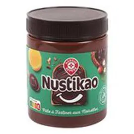 MARQUE REPÈRE, NUSTIKAO Pâte à tartiner 600g