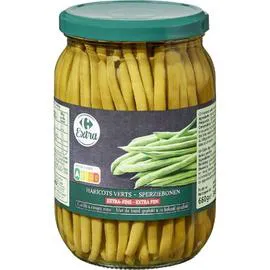 CARREFOUR EXTRA Haricots verts extra-fins 345g