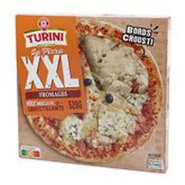 MARQUE REPÈRE, TURINI Pizza XXL Fromage 520g