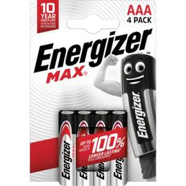 ENERGIZER Pile alcaline AAA x4