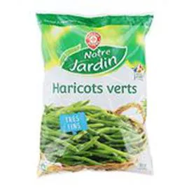 MARQUE REPÈRE, NOTRE JARDIN Haricots verts Très fins 1kg