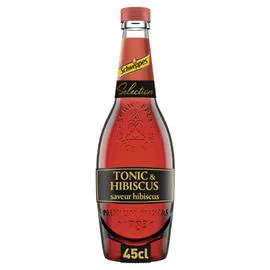 SCHWEPPES Boisson gazeuse tonic et hibiscus 45cl
