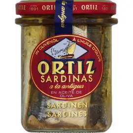 ORTIZ Sardines à l'huile d'olive 140g