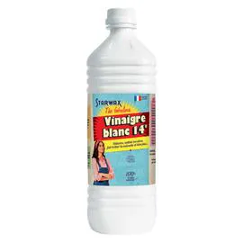 STARWAX Vinaigre blanc ménager 14° 1l