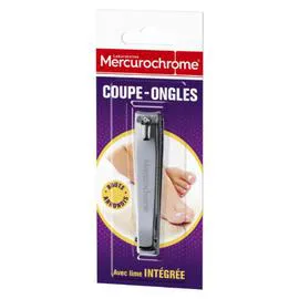 MERCUROCHROME Coupe-ongles lime intégrée l'unité