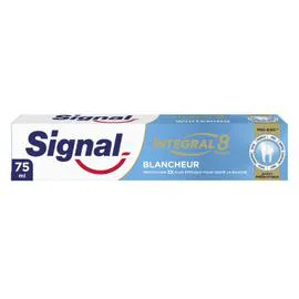 SIGNAL Dentifrice Integral 8 Blancheur Effet Prébiotique 75ml