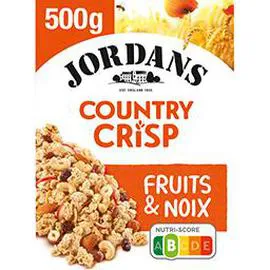 JORDANS Country crisp Fruit & Noix 500g