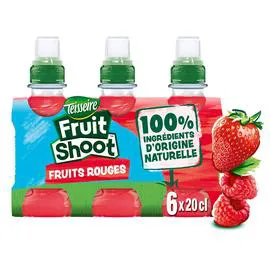 TEISSEIRE Fruit Shoot - Boisson aux fruits rouges 6x20cl