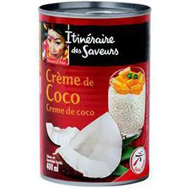 ITINÉRAIRE DES SAVEURS Crème de coco 400ml