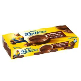 NESTLÉ, LA LAITIÈRE Crème dessert chocolat 8x100g