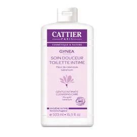 CATTIER Soin Toilette Intime Douceur À La Fleur De Calendula Pour Hygiène Intime Bio Cosmétique & Nature 500ml