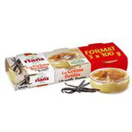 RIANS Crème brulée 3x100g