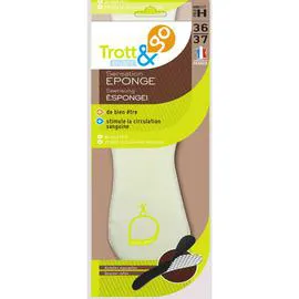 LA BROSSE ET DUPONT, TROTT & GO Eponge Bambou Kid 24/36 l'unité
