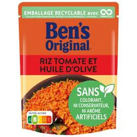 BEN'S ORIGINAL Riz micro-ondes express tomate & huile d'olive 220g