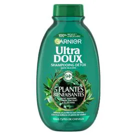 GARNIER, ULTRA DOUX Shampooing 5 plantes 250ml