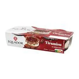 MARQUE REPÈRE, EQUADOR Tiramisu au spéculoos 2x100g