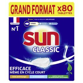SUN Capsules Lave Vaisselle Classic x80
