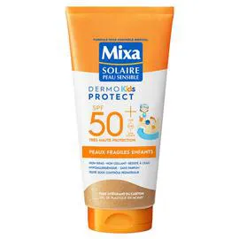 MIXA Lait Solaire Pédiatrique SPF50+ Peaux fragile tube 175ml